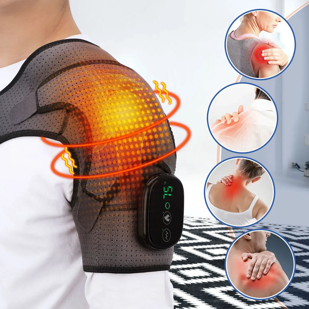 Heating Shoulder Massage Belt