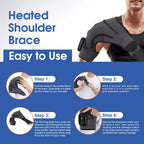 Heating Shoulder Massage Belt