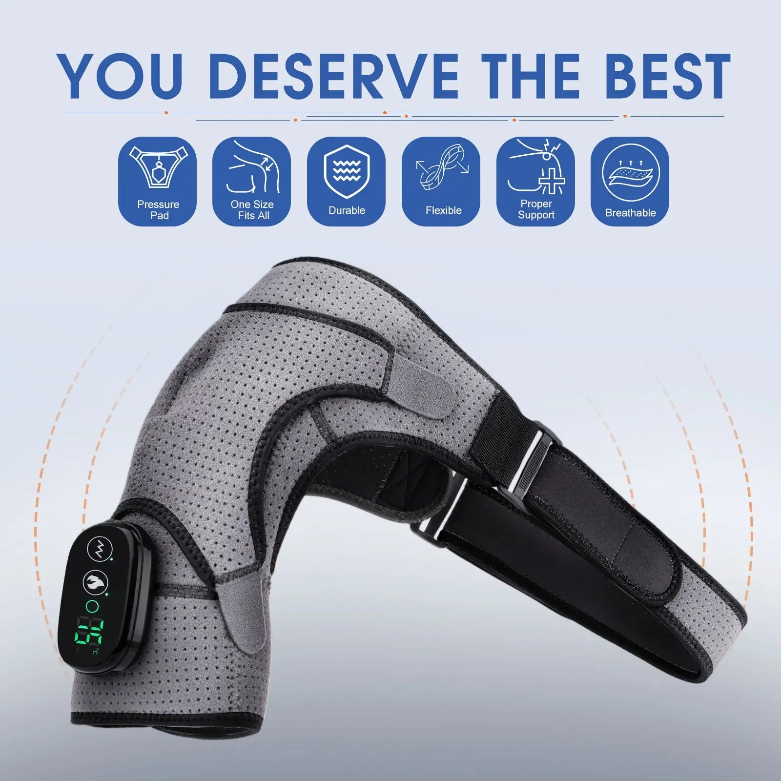 Heating Shoulder Massage Belt