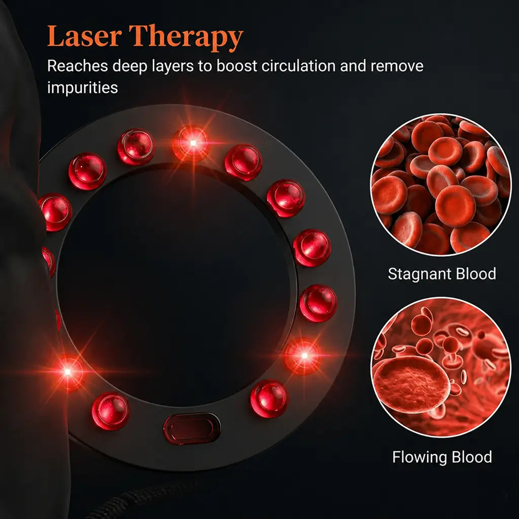KneeRelief Pro — Infrared Heat & Vibration Massager