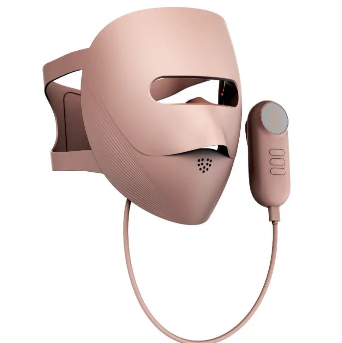 Wearable smart sleep mask with control panel for sleep and recovery optimization